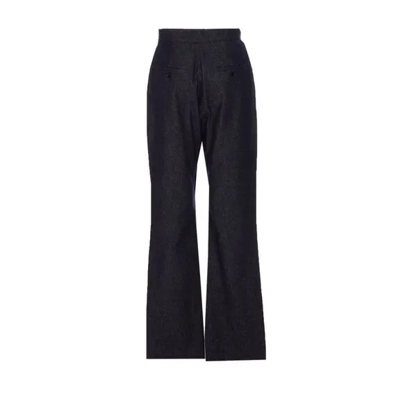 Max Mara Women Galizia Slim Fit Cotton Trousers